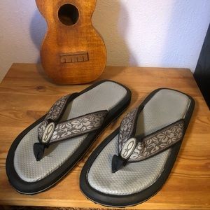 OP Ocean Pacific Men’s Size 11.5 Flip Flops Sandals Cushioned Rubber Soles